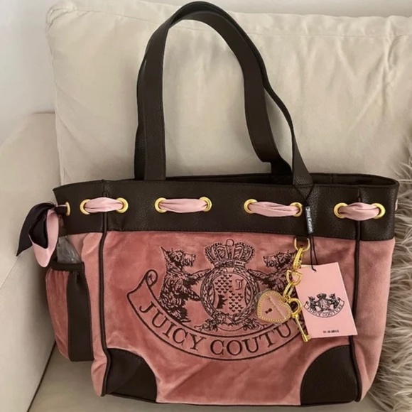 Juicy Couture daydreamer UK bag Scottie dog heritage vintage juicy 2000s - Picture 1 of 8